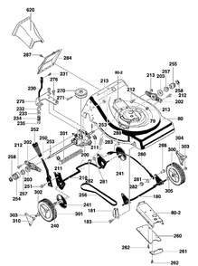 Part Location Diagram of F-010409M Briggs and Stratton Book, Instruction